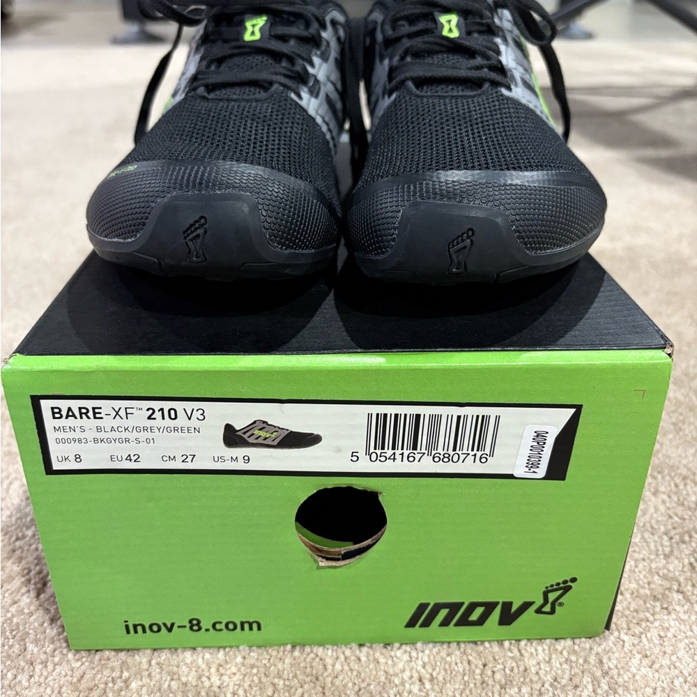 Inov-8 Men's Bare-XF 210 V3 Size 9 Athletic Shoes